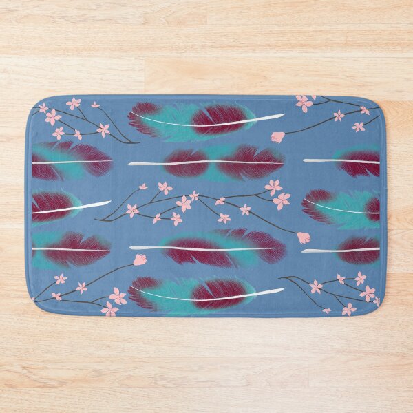 Item preview, Feathers & Cherry Blossoms designed and sold by Anakathrin.