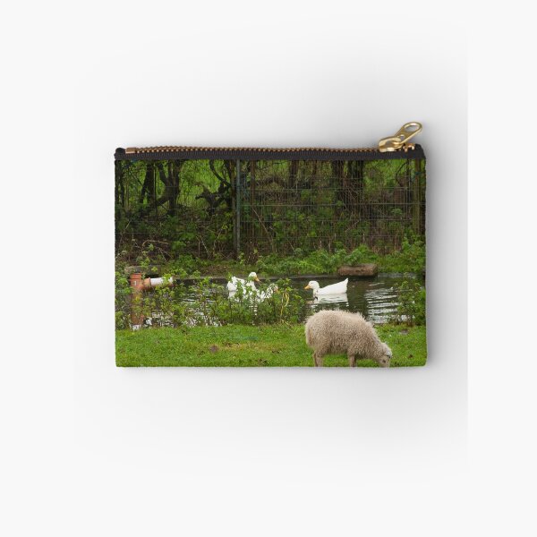 Item preview, sheep by a pond designed and sold by Francespoppy.