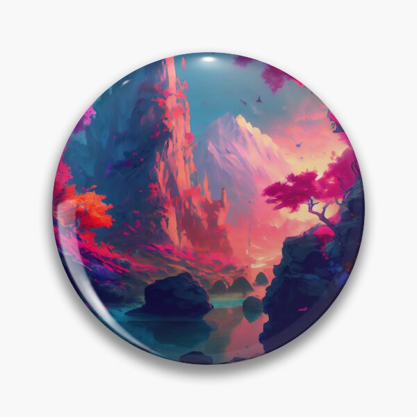 Item preview, Fantasy Landscape  designed and sold by AiBroughtToLife.