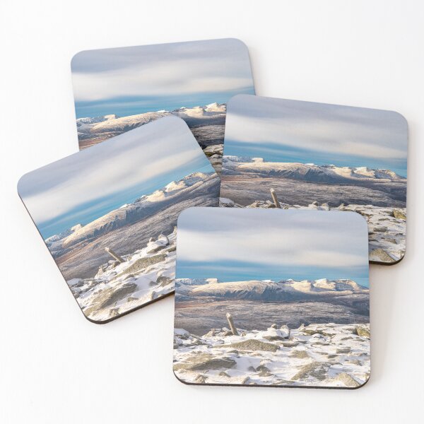 Item preview, Winter afternoon - Arkle & Foinaven from Ben Hope designed and sold by ScotLandscapes.
