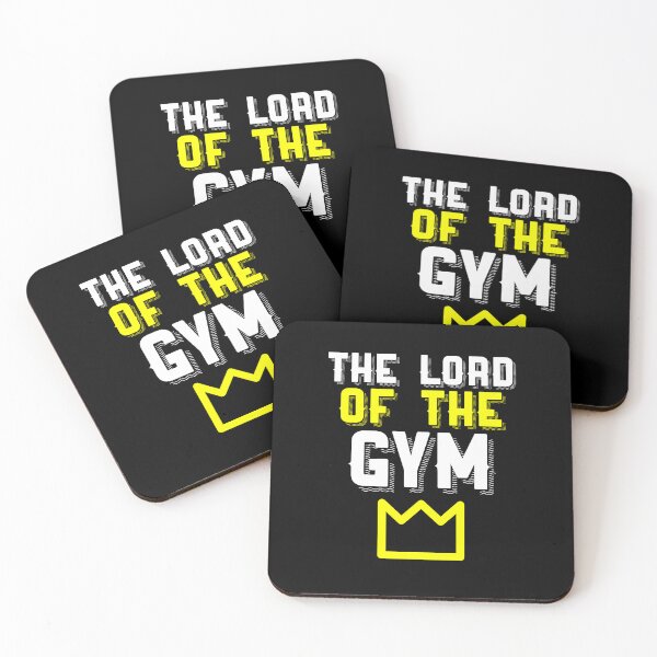 Item preview, The Lord of The Gym : Fitness Quote designed and sold by EnzoVectorism.