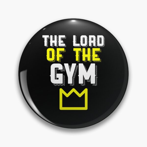 Item preview, The Lord of The Gym : Fitness Quote designed and sold by EnzoVectorism.