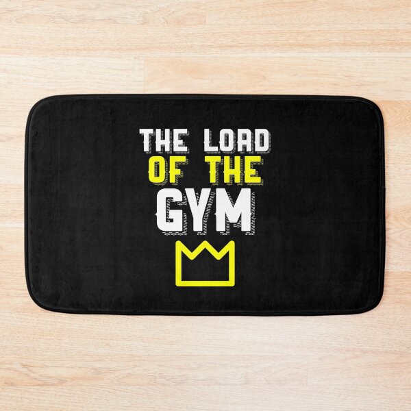 Item preview, The Lord of The Gym : Fitness Quote designed and sold by EnzoVectorism.