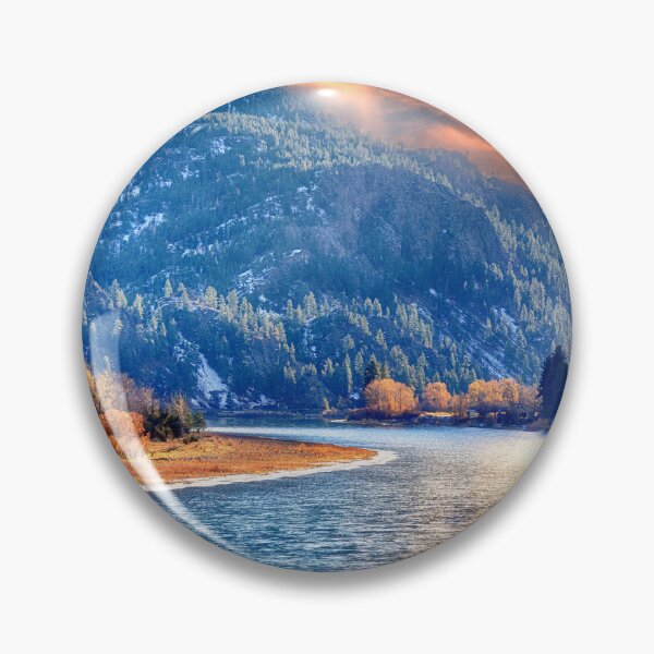 Item preview, The Clark Fork and the Mountain - Montana designed and sold by Kathy Weaver.