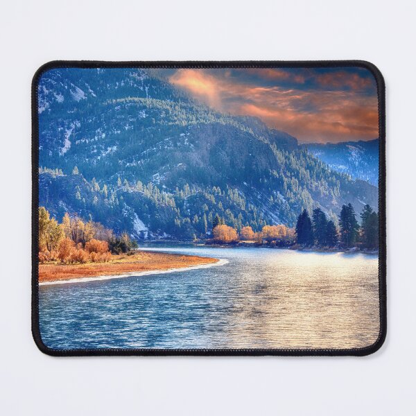 Item preview, The Clark Fork and the Mountain - Montana designed and sold by Kathy Weaver.