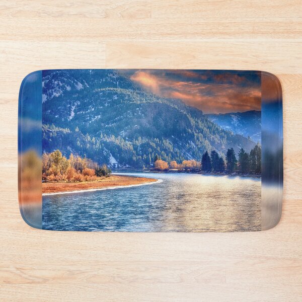 Item preview, The Clark Fork and the Mountain - Montana designed and sold by Kathy Weaver.