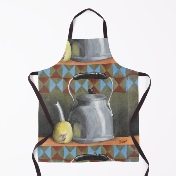 Item preview, metal tea pot designed and sold by veraartgallery.