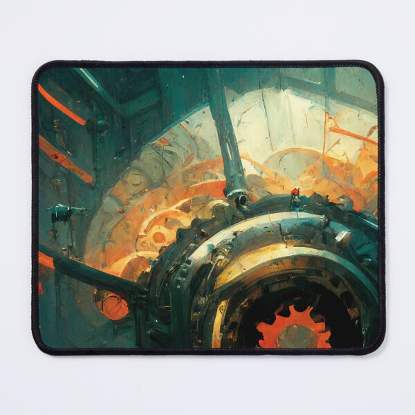Item preview, A mechanical gear paint. designed and sold by Maniock.