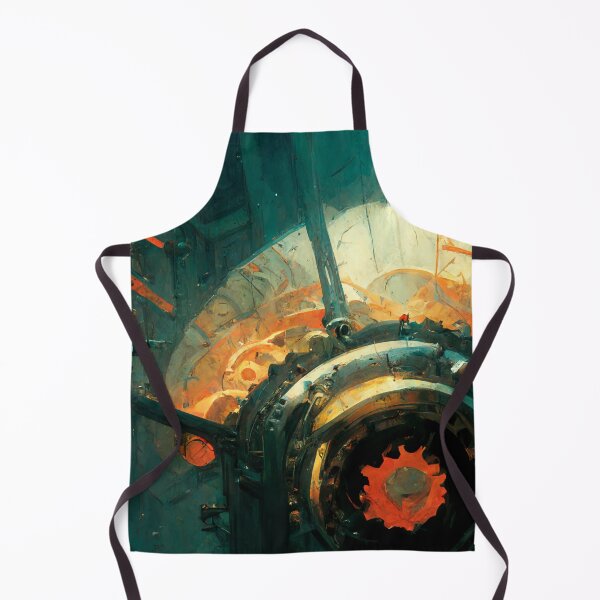 Item preview, A mechanical gear paint. designed and sold by Maniock.