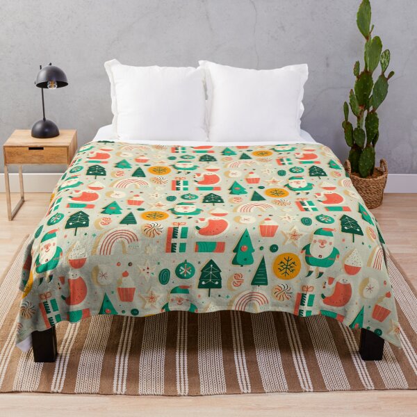 Item preview, Christmas patterns on white designed and sold by Gustraitor.