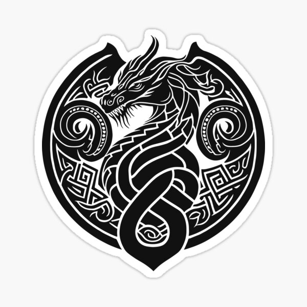 Item preview, Celtic Dragon designed and sold by YoobiArt.