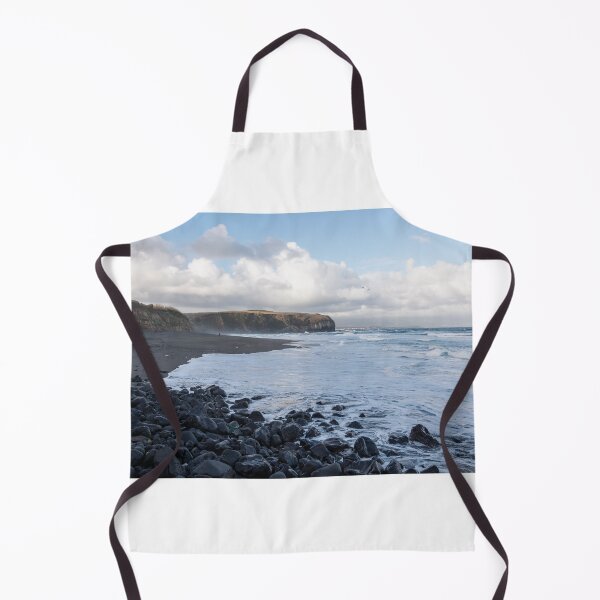 Item preview, Azores islands landscape, coastline at the north in Ribeira Grande, relaxing ocean view. designed and sold by AylaHarbich.