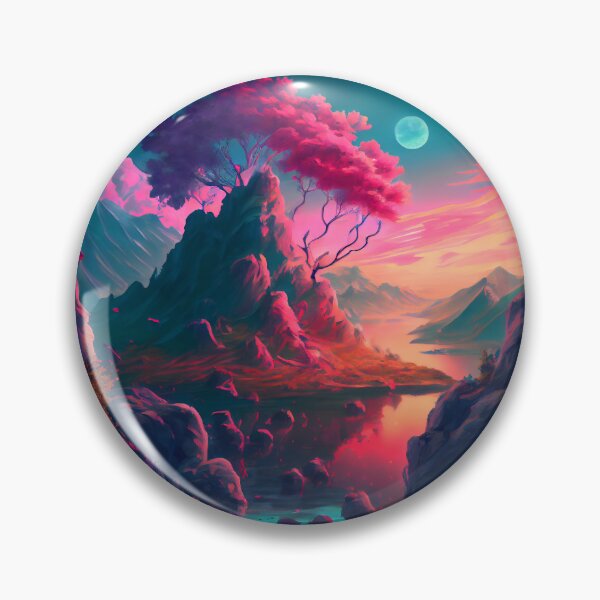 Item preview, Fantasy Landscape  designed and sold by AiBroughtToLife.