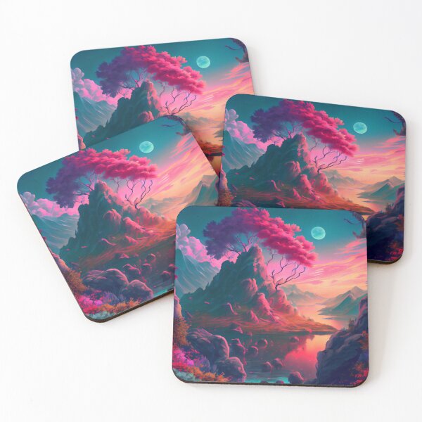 Item preview, Fantasy Landscape  designed and sold by AiBroughtToLife.