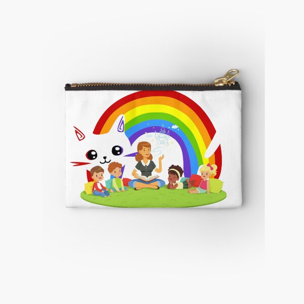 Item preview, little hands rainbow teacher girls boys kindergarten designed and sold by DesignUneed.