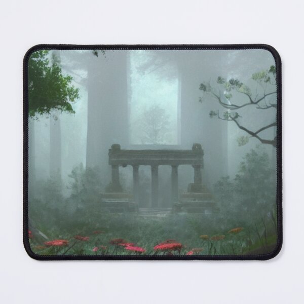 Item preview, Lost Forest Temple 1 - Throw Pillows and Prints. designed and sold by ScatterHub.