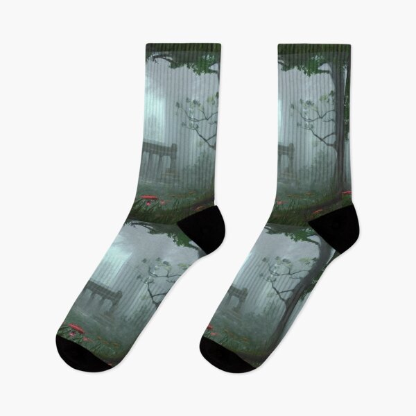 Item preview, Lost Forest Temple 1 - Throw Pillows and Prints.  designed and sold by ScatterHub.