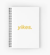yikes. Spiral Notebook