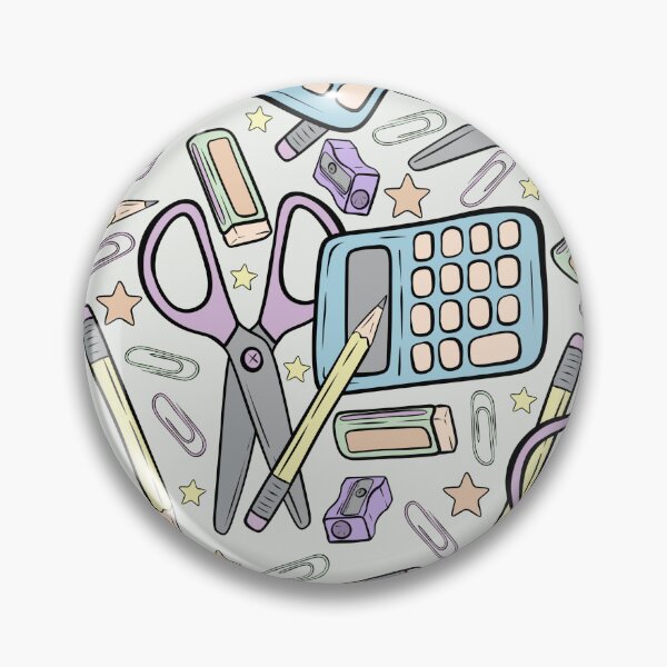 Item preview, Stationary Back to School Pattern Design designed and sold by CreativeDraws42.