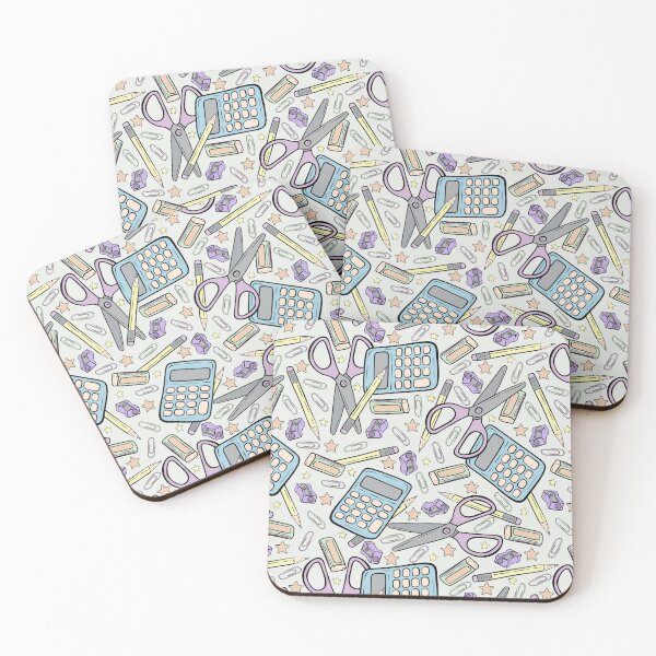 Item preview, Stationary Back to School Pattern Design designed and sold by CreativeDraws42.
