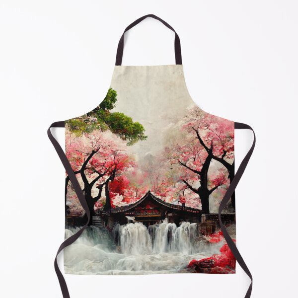 Item preview, Shrine and sakura designed and sold by Qi-Shrine.