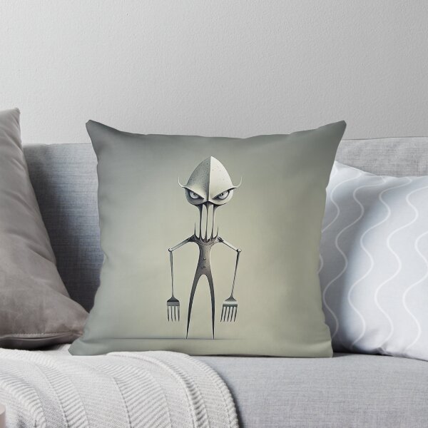 Item preview, Knife and Fork funny monster designed and sold by mrlongfield.