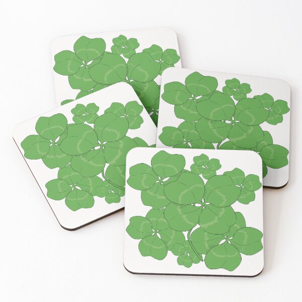 Item preview, Lucky Four Leaf Clover Bunch designed and sold by CreativeDraws42.