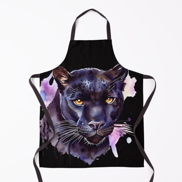 Item preview, Black Panther Artwork, Watercolor Painting designed and sold by KOTOdesign.