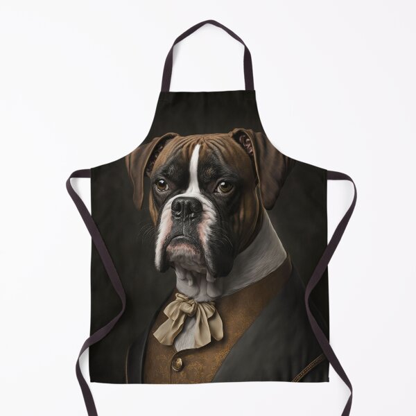 Item preview, Boxer Dog Victorian portrait designed and sold by ArtistMark00.