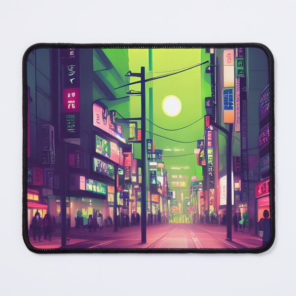 Item preview, Tokyo Neon City designed and sold by TheAIShop.