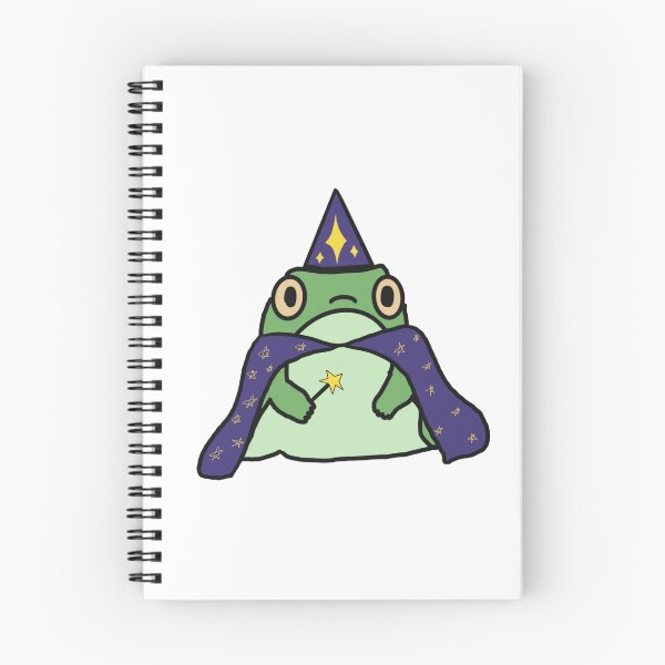 Item preview, wizard frog designed and sold by WildeStudio.