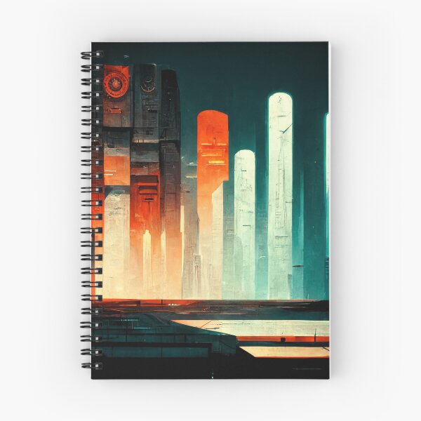Item preview, Image of a futuristic city. designed and sold by Maniock.