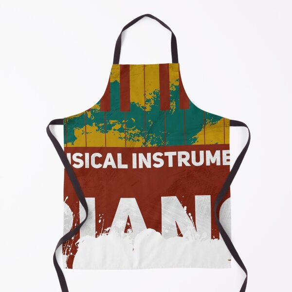 Item preview, Piano musical instrument graphic vintage designed and sold by Degiab.