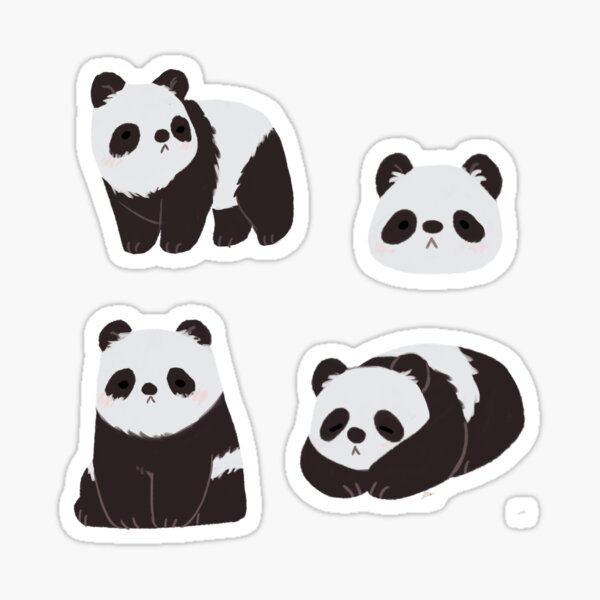 Pandas Sticker