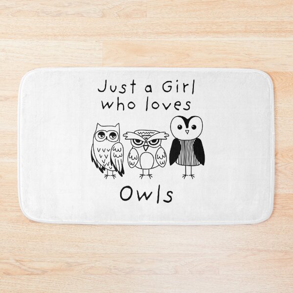 Item preview, Just a Girl who loves Owls - Cute owls for girls designed and sold by BrainlabStudios.