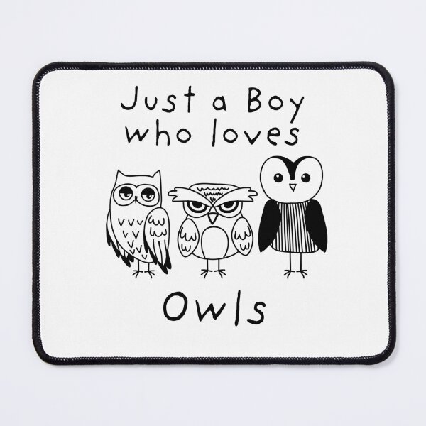 Item preview, Just a Boy who loves Owls - Cute owls for boys designed and sold by BrainlabStudios.
