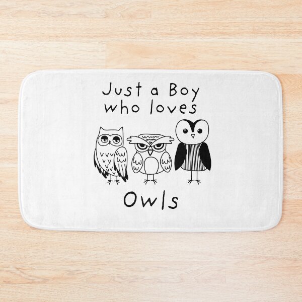 Item preview, Just a Boy who loves Owls - Cute owls for boys designed and sold by BrainlabStudios.