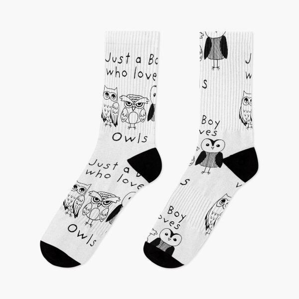 Item preview, Just a Boy who loves Owls - Cute owls for boys designed and sold by BrainlabStudios.