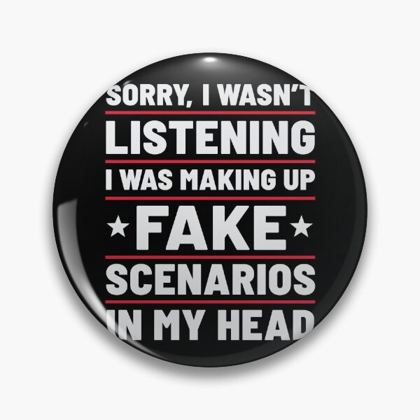 Item preview, I Wasn't Listening designed and sold by Zagach Letters.