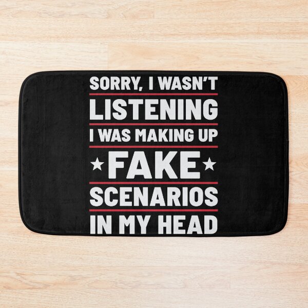 Item preview, I Wasn't Listening designed and sold by Zagach Letters.
