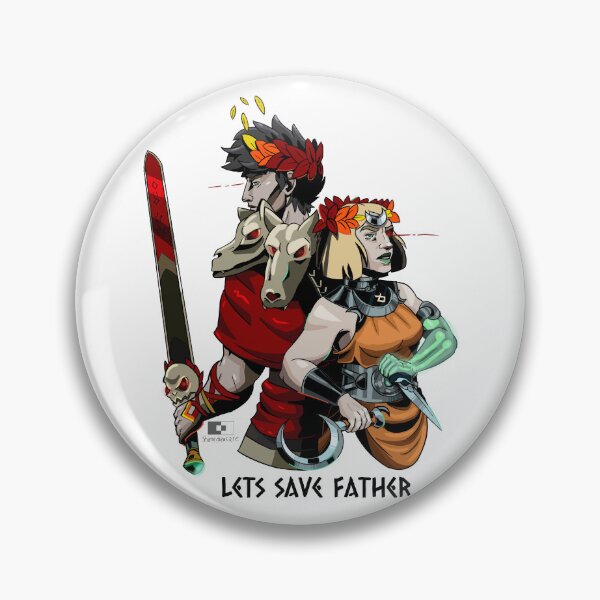Item preview, Hades | Zagreus and Melinoë designed and sold by Drawingshady.