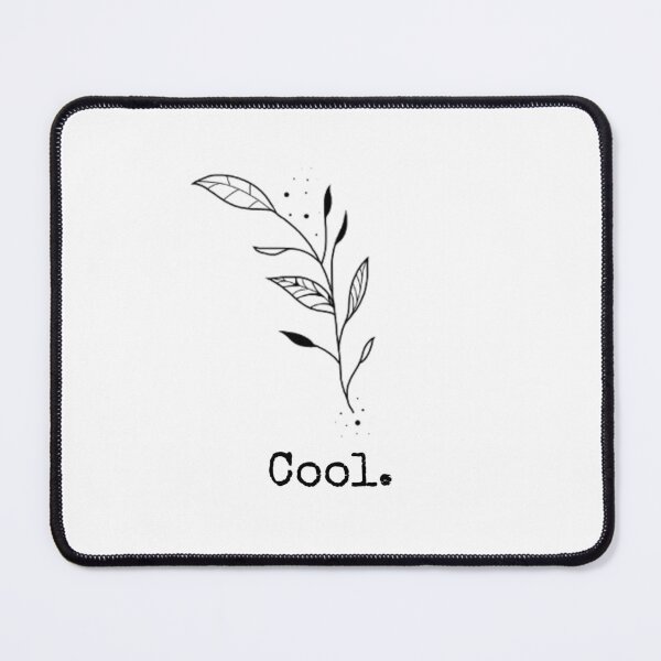 Artikelvorschau, cool | Zen-Gekritzel-Blatt | Minimalistisches Design entworfen und verkauft von 7designsbynature.