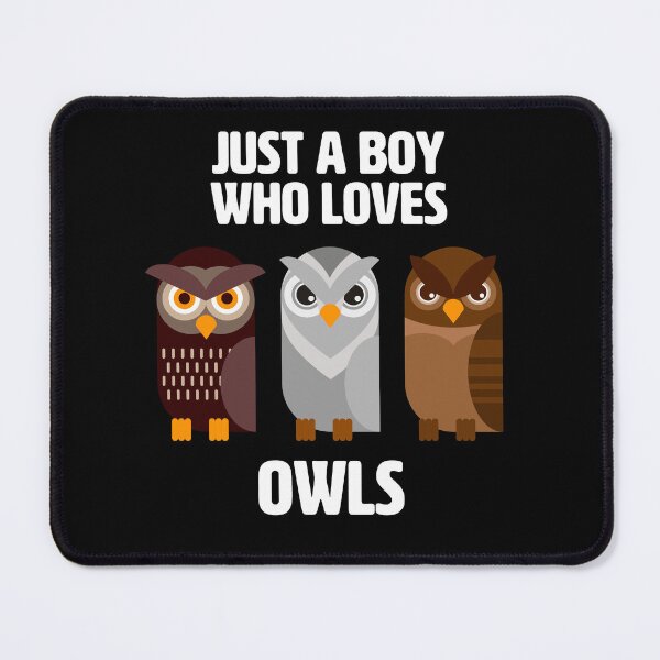 Item preview, Just a Boy who loves Owls - Cute owls for boys designed and sold by BrainlabStudios.