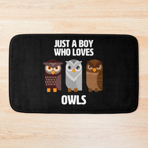 Item preview, Just a Boy who loves Owls - Cute owls for boys designed and sold by BrainlabStudios.