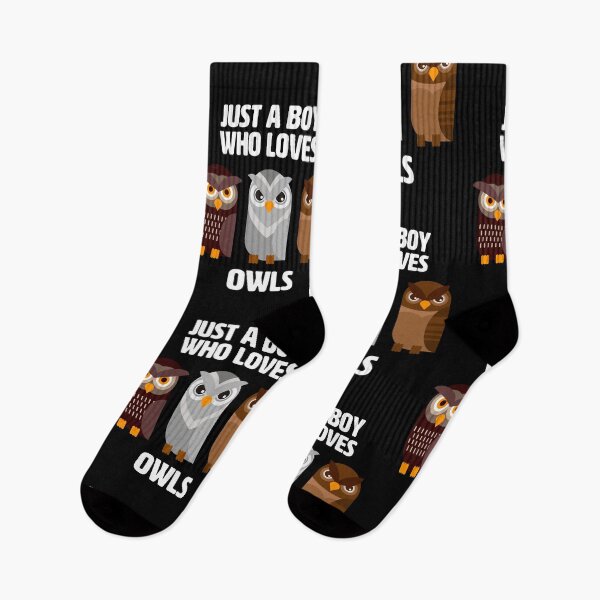 Item preview, Just a Boy who loves Owls - Cute owls for boys designed and sold by BrainlabStudios.
