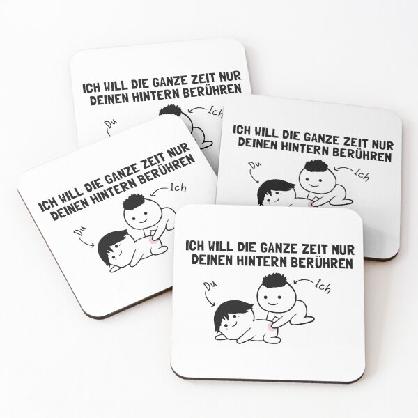 Item preview, Ich möchte nur die ganze Zeit deinen Hintern berühren designed and sold by KMIKBAL7.