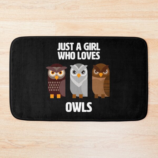 Item preview, Just a Girl who loves Owls - Cute owls for girls designed and sold by BrainlabStudios.