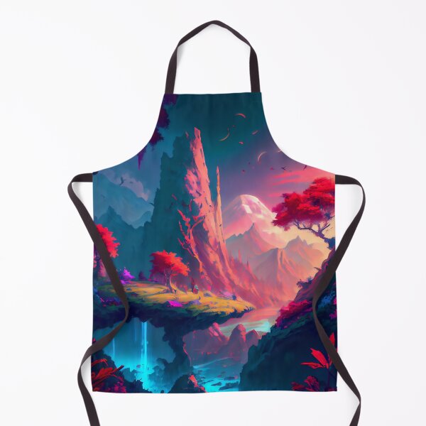 Item preview, Fantasy Landscape designed and sold by AiBroughtToLife.