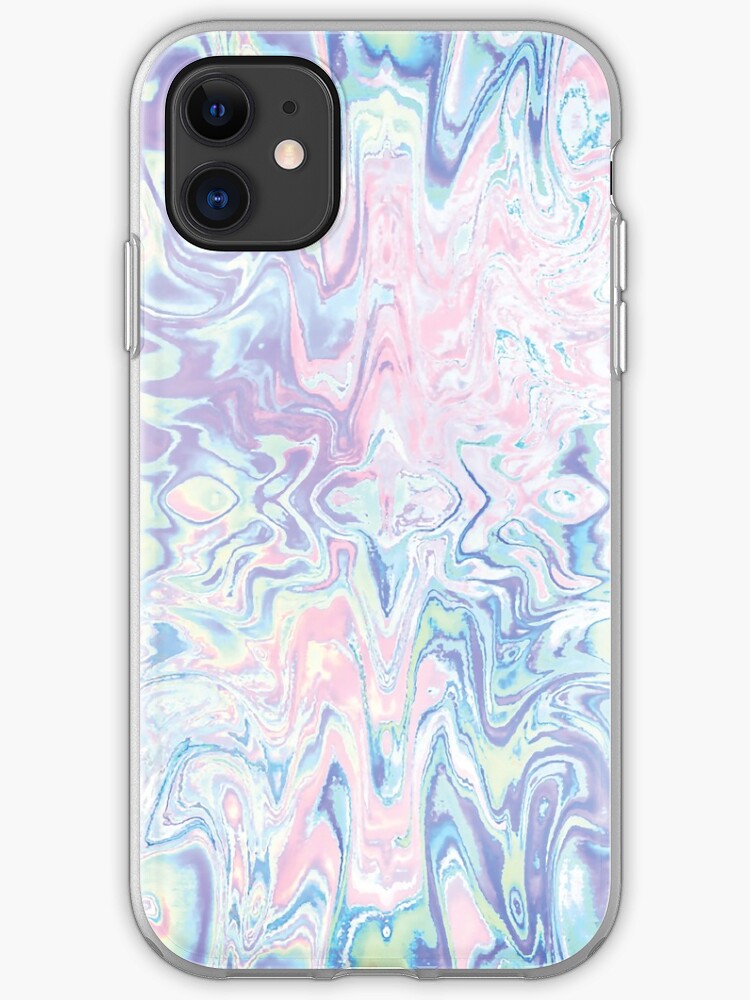 "Holographic Abstract Texture 13" iPhone Case & Cover by iamnickv