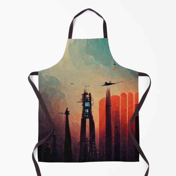 Item preview, Image of a futuristic city. designed and sold by Maniock.